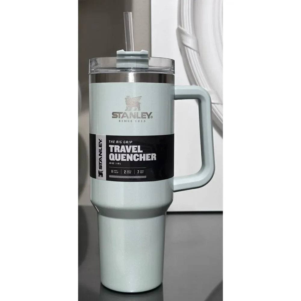 Stanley “OG” Adventure Quencher 40oz Tumbler- SPEARMINT PEARLESCENT‎